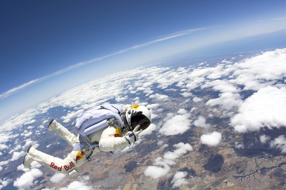 Felix Baumgartner Jump