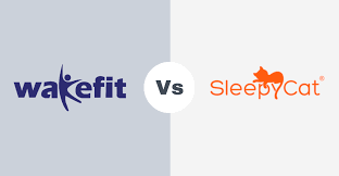 Wakefit mattress in comparison with its competitor brands. 
